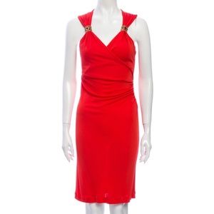 Etro Bodycon V-neck Dress